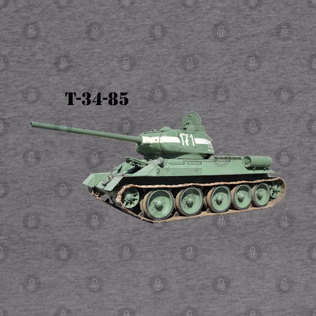 T-34-85 Medium Tank by Toadman's Tank Pictures Shop